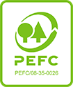 Jsme držitelem certifikátu PEFC